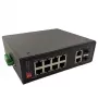 EXTRA DIGITAL PoE Switch 10 Port 1000M mit 2 SFP-Ports 1000M