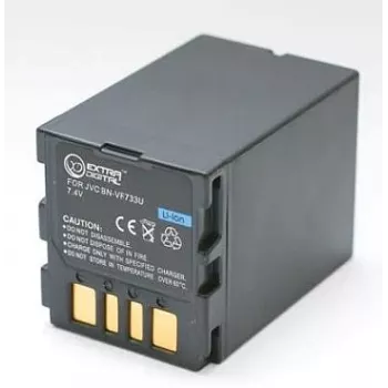 EXTRA DIGITAL Ersatzakku für JVC BN-VF733U – 7,2 V, 3300 mAh Li-Ion (DV00DV1085)