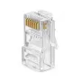EXTRA DIGITAL RJ45 UTP Cat5e Modularstecker (8P8C, 50µ vergoldet, 100er-Pack)