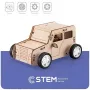 EXTRA DIGITAL Holzbausatz Trägheitsauto, pädagogisches Modell