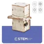 EXTRA DIGITAL Holzbausatz Roboter-Sparschwein, Lernmodell