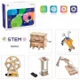 EXTRA DIGITAL Holzbausatz Set Junges Erfinderlabor, 5 pädagogische Modelle