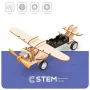 EXTRA DIGITAL Holzbausatz Einpropeller-Flugzeug Lernmodell