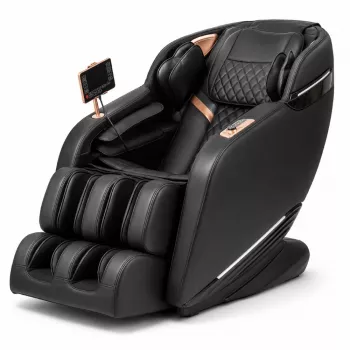 EXTRALINK 3D Zero Gravity Massagesessel Schwarz-Silber