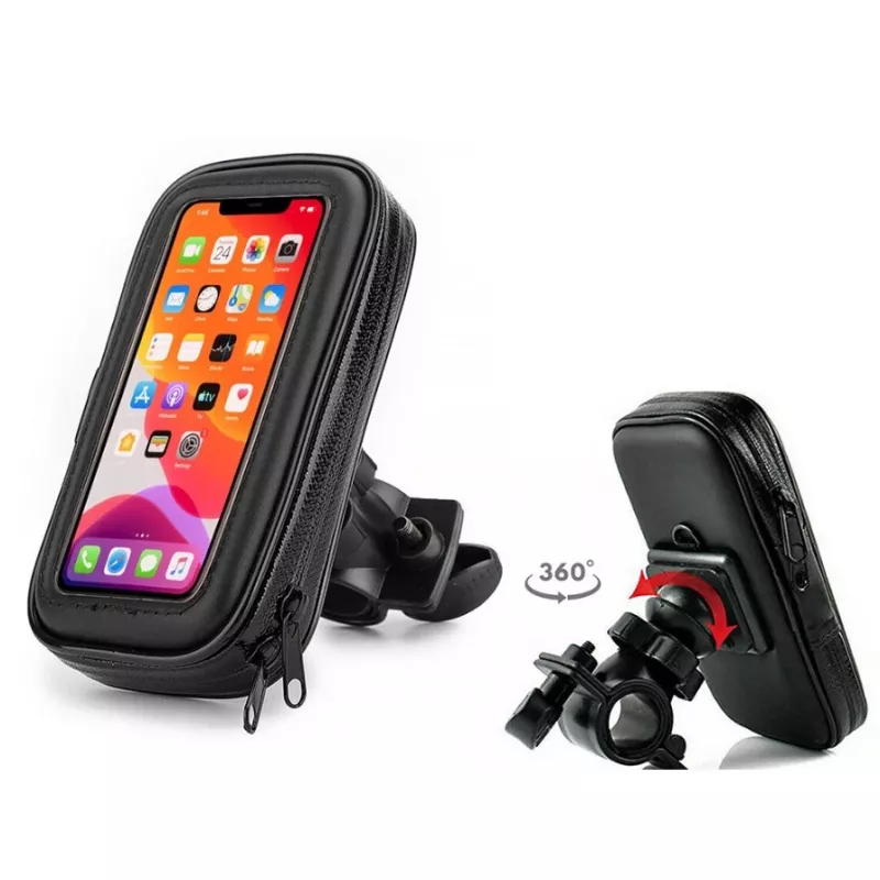 Extralink Fahrrad-Halterung für Smartphone, wasserdicht, 360° drehbar, sicherer Verschluss