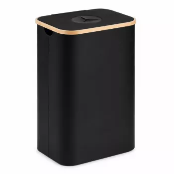 EXTRALINK Black Forest Pfandflaschen-Sammelkorb, faltbar, 100L, Schwarz