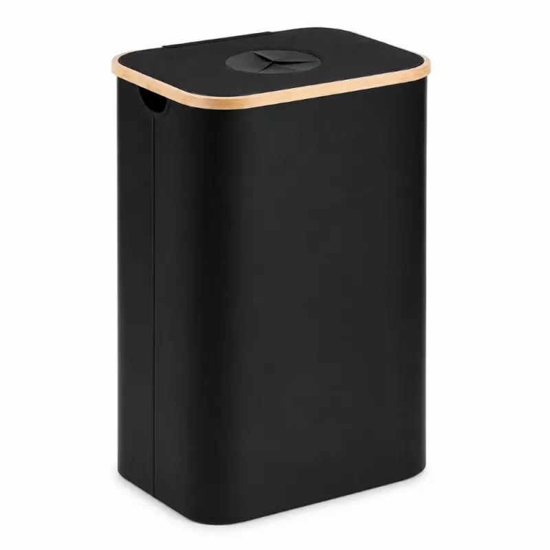EXTRALINK Black Forest Pfandflaschen-Sammelkorb, faltbar, 100L, Schwarz