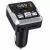 EXTRALINK Bluetooth FM-Transmitter mit 2 USB-Ladeanschlüssen und MicroSD-Kartenslot