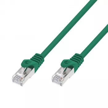 Extralink Cat.7 S/FTP 1m 20G Green Patchkabel LAN, Kupfer-Netzwerkkabel Twisted Pair