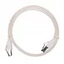 EXTRALINK Cat.8 U/FTP Flachkabel Ethernet Patchkabel 1m 40G Weiß