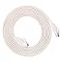 EXTRALINK Cat 8 U/FTP Flachkabel Patchkabel 3m 40G Weiß