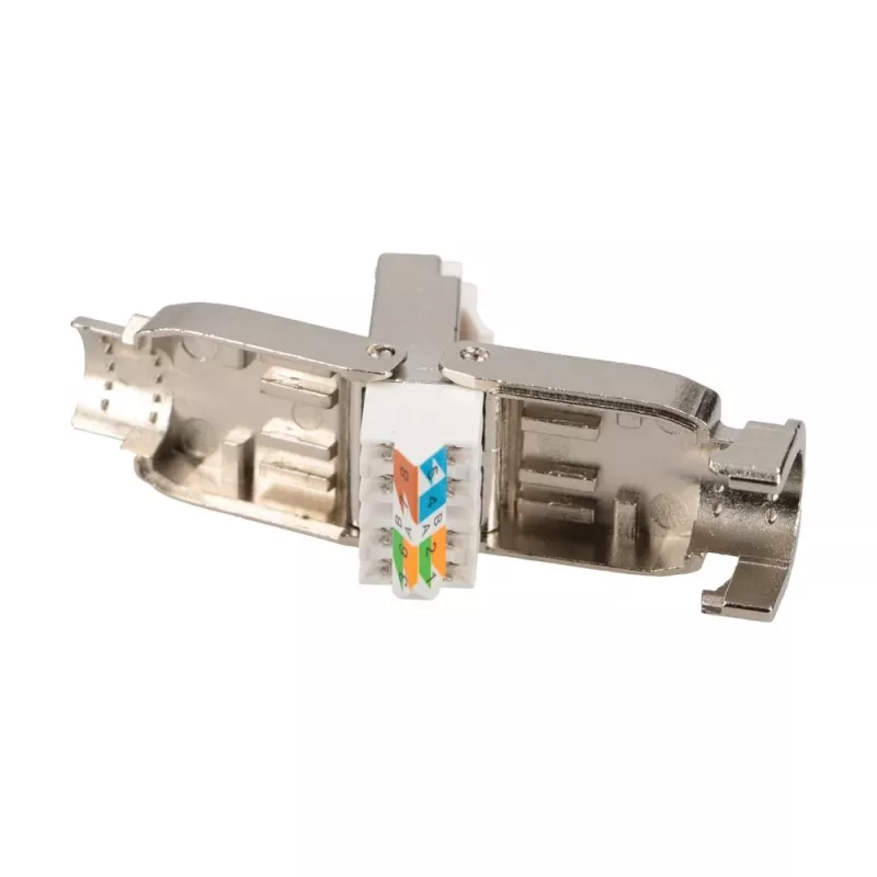 Extralink CAT6A RJ45 werkzeugloser Stecker – UTP 8P8C vergoldet 10Gbps Ethernet-Stecker