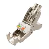 Extralink CAT6A RJ45 werkzeugloser Stecker – UTP 8P8C vergoldet 10Gbps Ethernet-Stecker