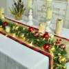 Extralink Weihnachtsgirlande, dekorative Kette 5m - USB-betriebene LED-Lichterkette, warmweiß, für den Innenbereich