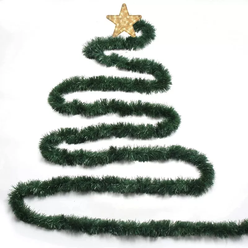 Extralink Weihnachtsgirlande, dekorative Kette 5m - USB-betriebene LED-Lichterkette, warmweiß, für den Innenbereich