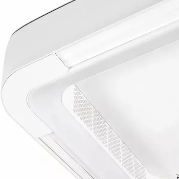 Extralink Cube Air 23 Smart WiFi Deckenventilator mit Licht, Weiß, 59 cm, App-Steuerung