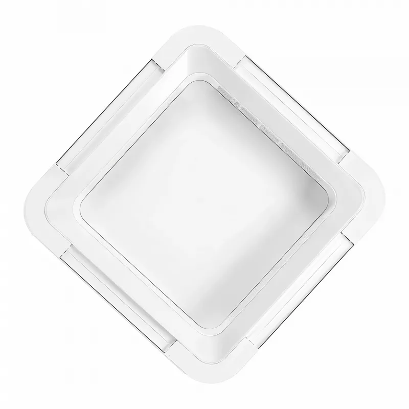 Extralink Cube Air 23 Smart WiFi Deckenventilator mit Licht, Weiß, 59 cm, App-Steuerung
