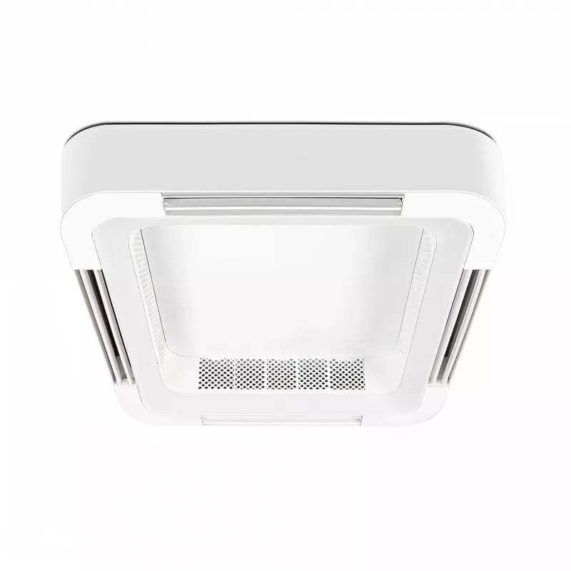 Extralink Cube Air 23 Smart WiFi Deckenventilator mit Licht, Weiß, 59 cm, App-Steuerung