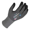 Extralink HF Safety Flex Schutzhandschuhe, Größe 10/XL, Nitril-Schaum beschichtet, EN 388:2016 4131X, Schwarz/Grau, 1 Paar