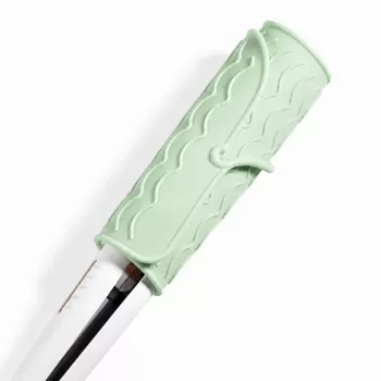 EXTRALINK HOME Silikon-Hitzeschutzmatte für Haarglätter, 22x16 cm, Grün