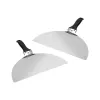Extralink Home Edelstahl Pizzaschaufel-Set (2 Stück) – 30x30 cm, hitzebeständig bis 250°C