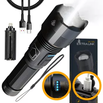 Extralink LED Taschenlampe EFL-1126 Thor, 1000lm