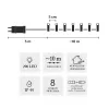 Extralink LED-Lichterkette 200 LEDs Kaltweiß 10m + 3m IP44 Innen/Außen