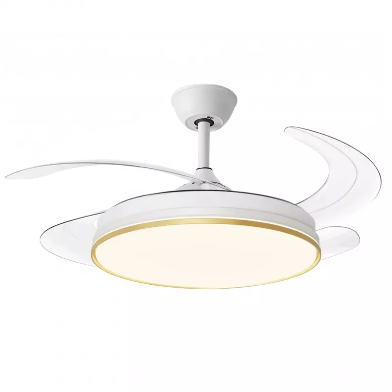 Extralink Phantom Wing 42 Smart WiFi Deckenventilator - Weiß, 107 cm, WiFi-App-Steuerung