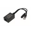 Extralink PoE-Inverter 1 Port, Eingang 1x 1000Mb/s RJ45/Buchse 10-30V, Ausgang 48V