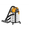 EXTRALINK POWERLINK Industrieller Nass- und Trockensauger, 1300 W, 20 l, Silber, R-702
