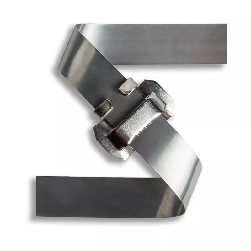 Extralink Edelstahlband 0,7 mm, zur Montage an Strommasten, 20 mm x 0,7 mm, 50 m