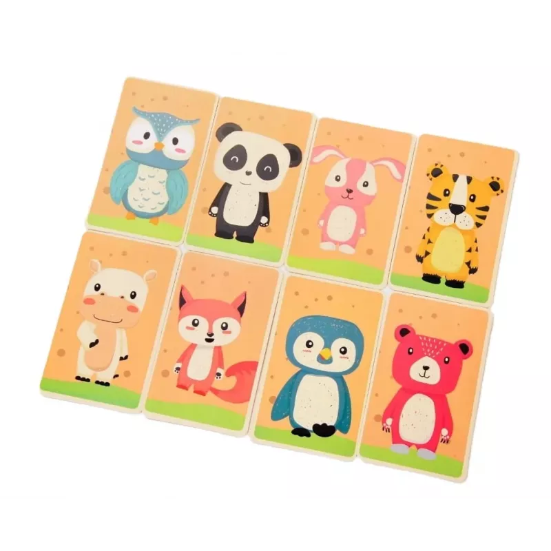 EXTRALINK TOYS Magnetic Puzzle Book Animals 68 Pieces