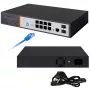 Extralink VICTOR 8-Port Gigabit PoE+ Managed Switch mit 2 SFP, 150W Budget, L2+