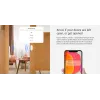 EZVIZ CS-B1 Home Sensor Kit – Zigbee 3.0 Gateway, PIR-Bewegungsmelder & Kontaktsensor, Wi-Fi, 90 dB Sirene, Weiß
