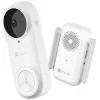 EZVIZ CSDB25MP Akku-Video-Türklingel-Set mit kabellosem Gong, 2K+ Auflösung, 176° Sichtfeld, IP65, 5200 mAh Akku, microSD bis 256GB, kompatibel mit Alexa/Google