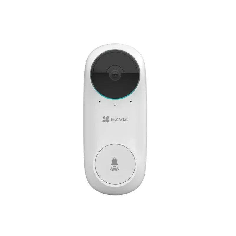 EZVIZ DB2C Kabellose Video-Türklingel 1080p Full HD, 160° Sichtfeld, Nachtsicht, Zwei-Wege-Audio, IP65, Akkubetrieben, Kompatibel mit Alexa/Google Assistant
