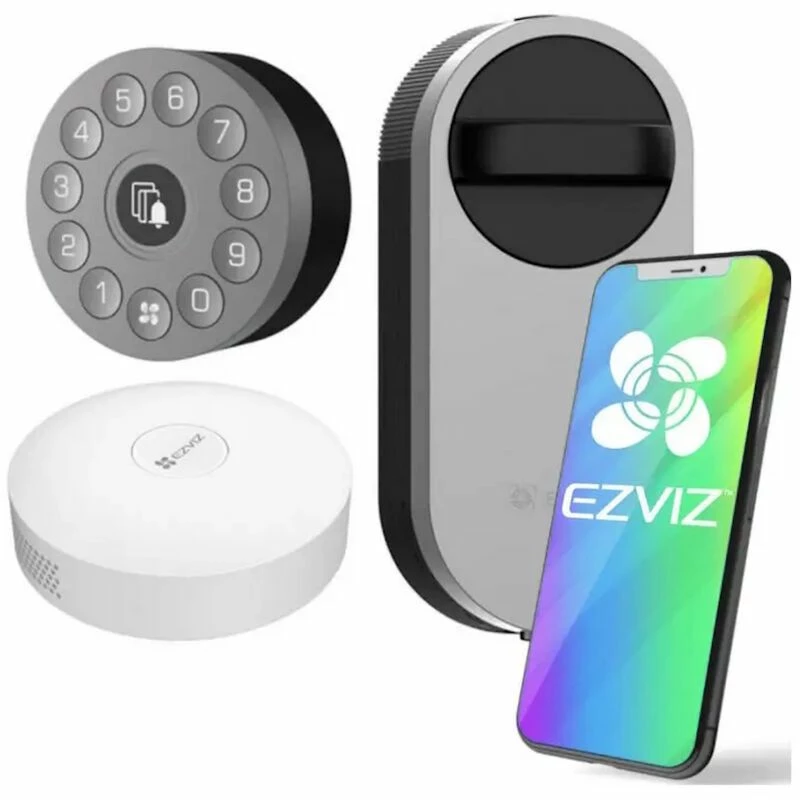 EZVIZ DL01S-DIY Smart Lock Kit mit Tastatur und A3 Hub