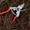 FELCO 14 Einhand-Bypass-Astschere – Gehärtete Stahlklinge, Geschmiedete Aluminiumgriffe, 195 mm