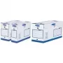 Fellowes Bankers Box Basic Heavy Duty A4+ Archivbox Blau, 100% Recyclingkarton, FSC-zertifiziert 4472902
