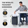 Fellowes Powershred LX210 Micro-Cut Aktenvernichter, 15 Blatt, 23 Liter, Schwarz