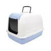 FERPLAST Katzenklo-Haus 65,5x50x47 cm Grau