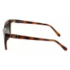 Ferragamo SF1027S-214 Damen-Sonnenbrille Havana Acetat Quadratisch Braun Verlauf 55mm