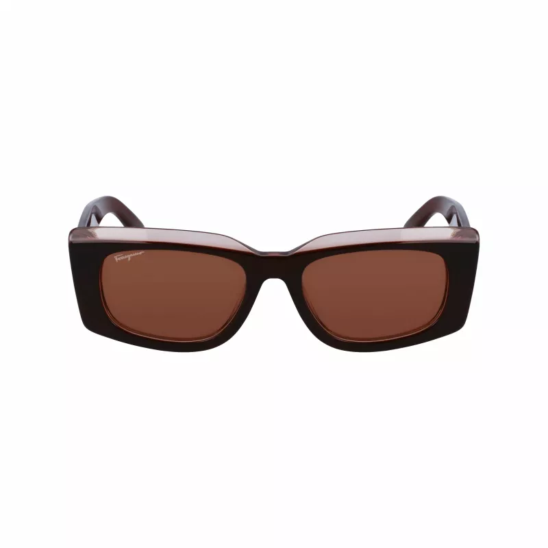 FERRAGAMO SF1079S-211 Damen-Sonnenbrille Havana Braun Verlauf 54mm