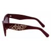 FERRAGAMO SF1081SE-603 Damen Cat-Eye-Sonnenbrille Burgunderrot Braun Verlauf 55mm