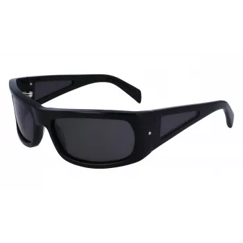 Ferragamo SF1099S-001 Unisex Sonnenbrille Schwarz Grau 63mm