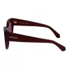 FERRAGAMO SF1107S552065 Damen eckige Acetat-Sonnenbrille Havana Brown Gradient 55/20/140 mm