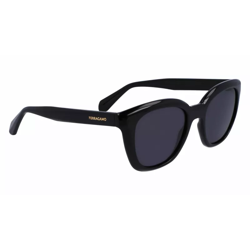 FERRAGAMO SF2000S522100 Damen-Sonnenbrille Havana Acetatrahmen Grau Verlaufsgläser 52/21/145 mm