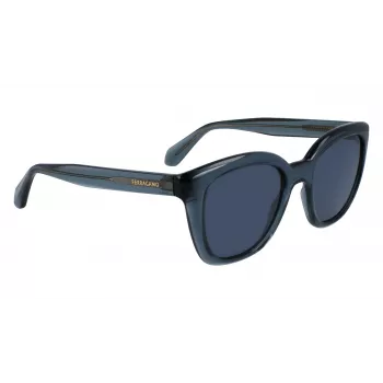 FERRAGAMO SF2000S522143 Damen-Sonnenbrille Havana Braun Verlauf 52mm