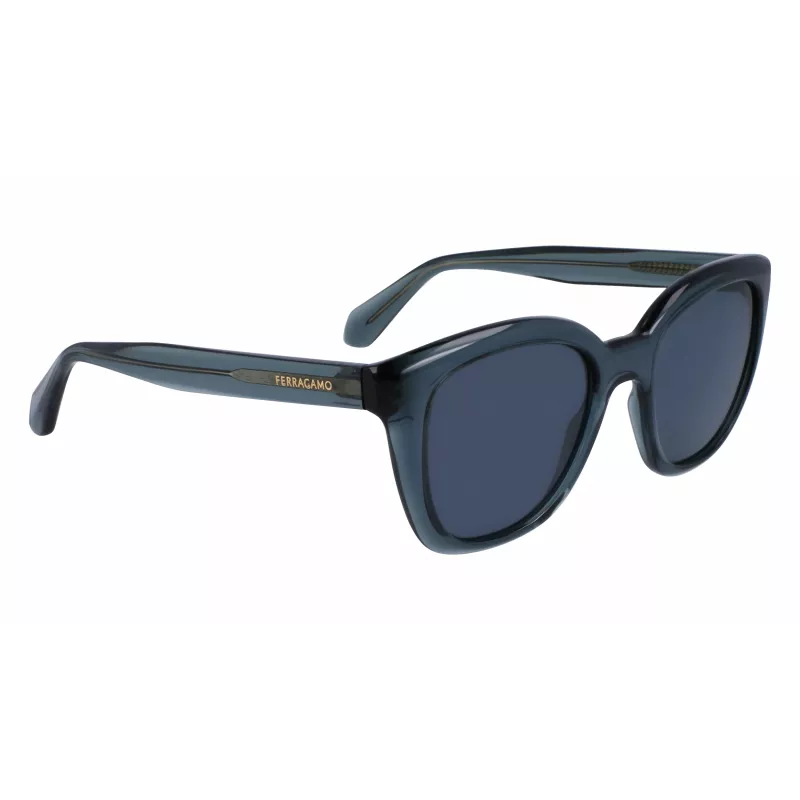 FERRAGAMO SF2000S522143 Damen-Sonnenbrille Havana Braun Verlauf 52mm