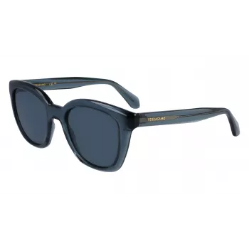 FERRAGAMO SF2000S522143 Damen-Sonnenbrille Havana Braun Verlauf 52mm